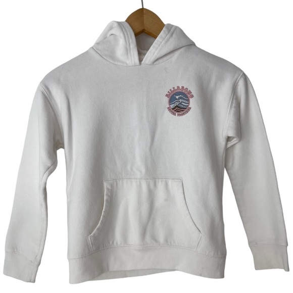 Billabong Other - Billabong Better Together White Hooded Sweatshirt Girls Size Medium